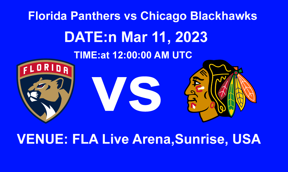 Florida Panthers vs Chicago Blackhawks