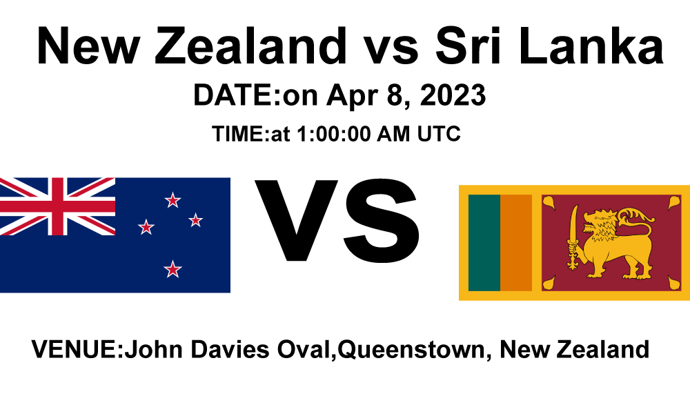 New Zealand vs Sri Lanka live match
