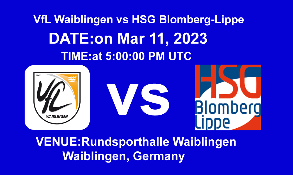 VfL Waiblingen vs HSG Blomberg-Lippe
