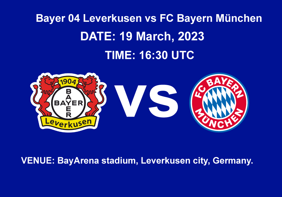 Bayer 04 Leverkusen vs FC Bayern München