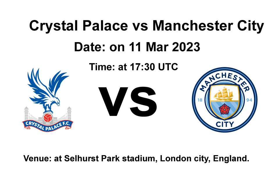Crystal Palace vs Manchester City