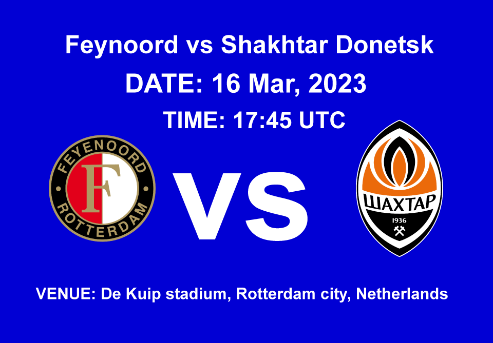 Feynoord vs Shakhtar Donetsk