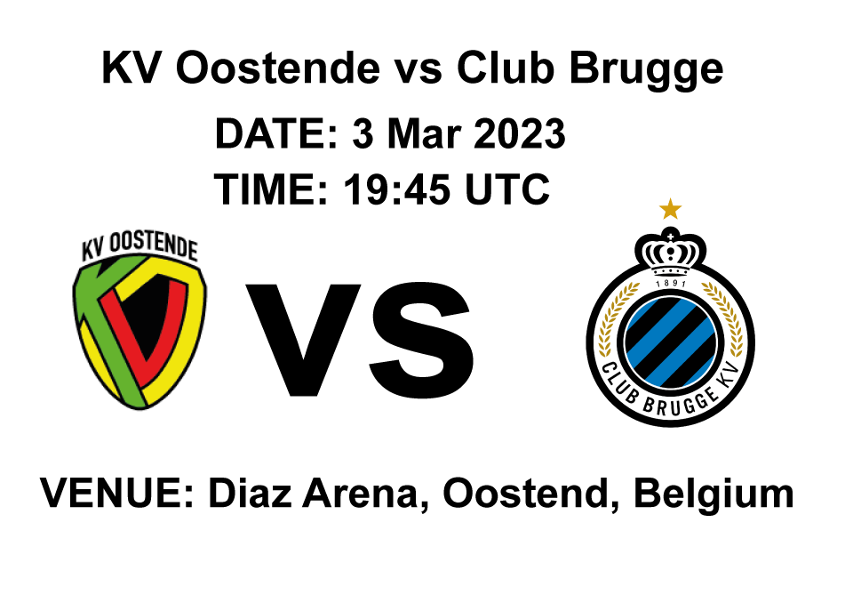 KV Oostende vs Club Brugge