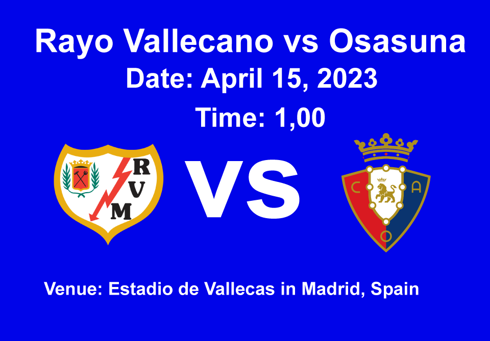  Rayo Vallecano vs Osasuna