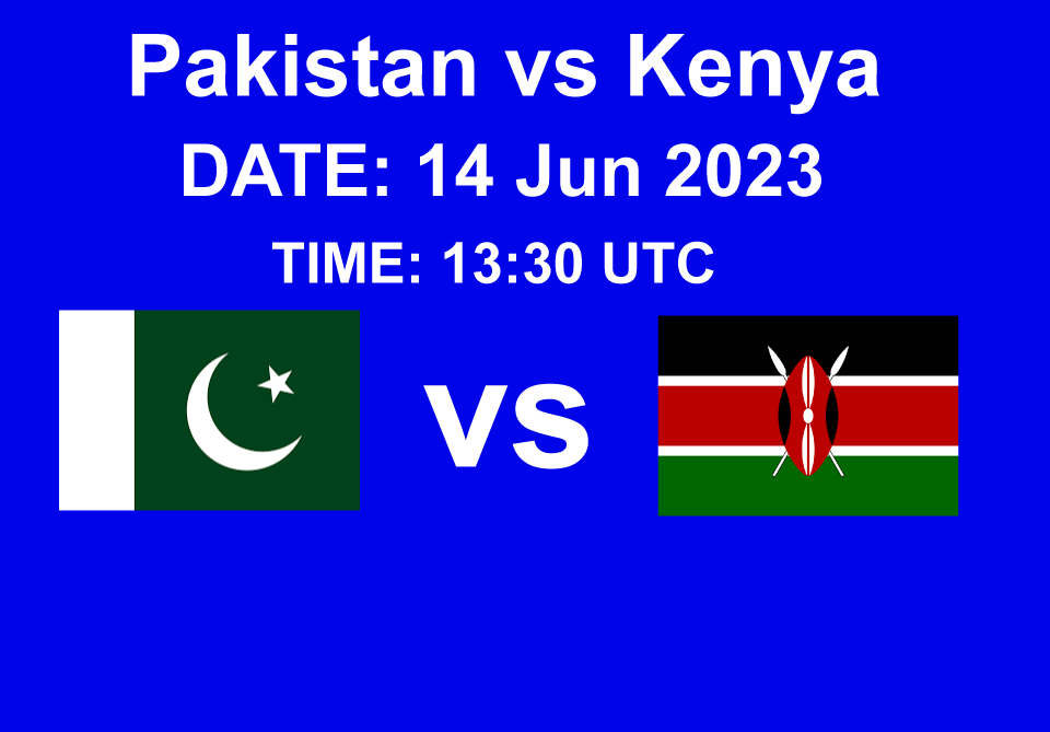 Pakistan vs Kenya