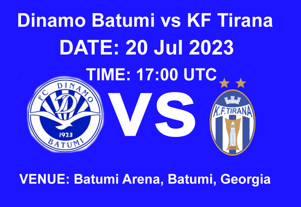  Dinamo Batumi vs KF Tirana