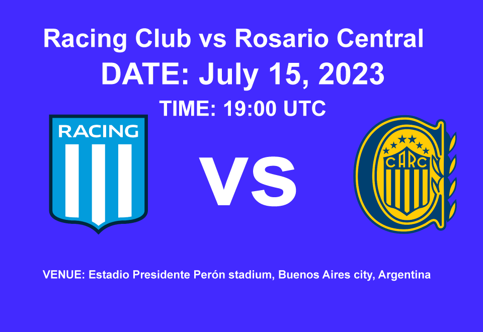 Racing Club vs Rosario Central