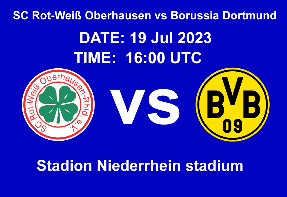 SC Rot-Weiß Oberhausen vs Borussia Dortmund