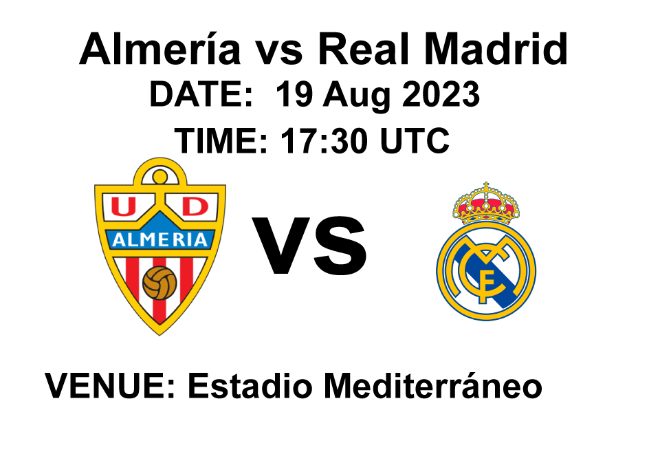 Almería vs Real Madrid