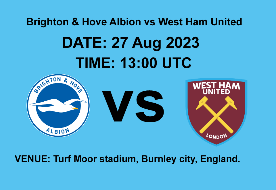 Brighton & Hove Albion vs West Ham United