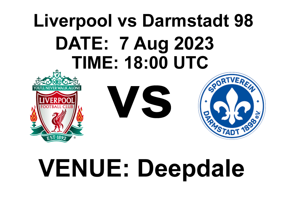 Liverpool vs Darmstadt 98