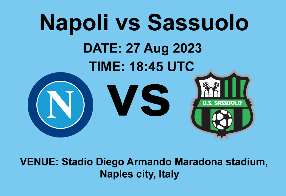 Napoli vs Sassuolo