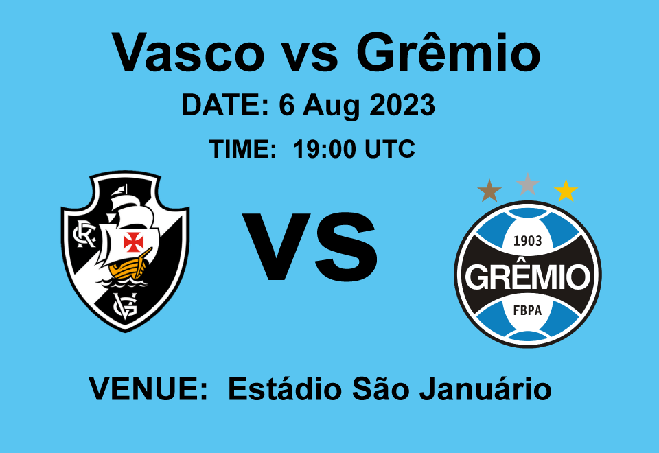 Vasco vs Grêmio