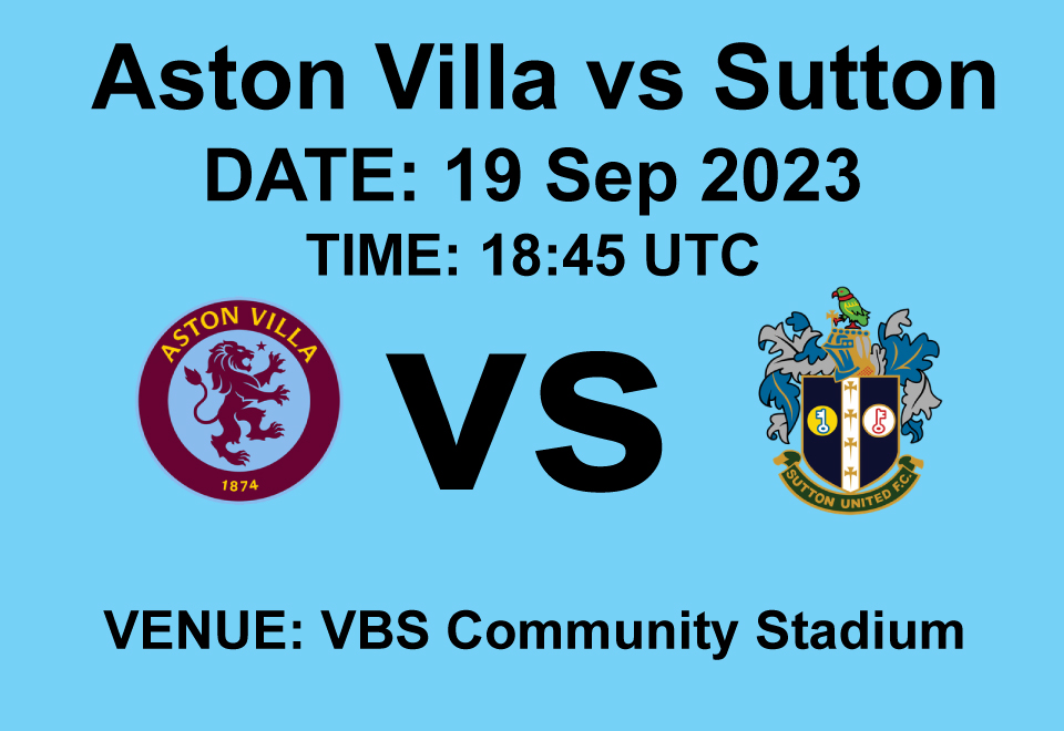 Aston Villa vs Sutton