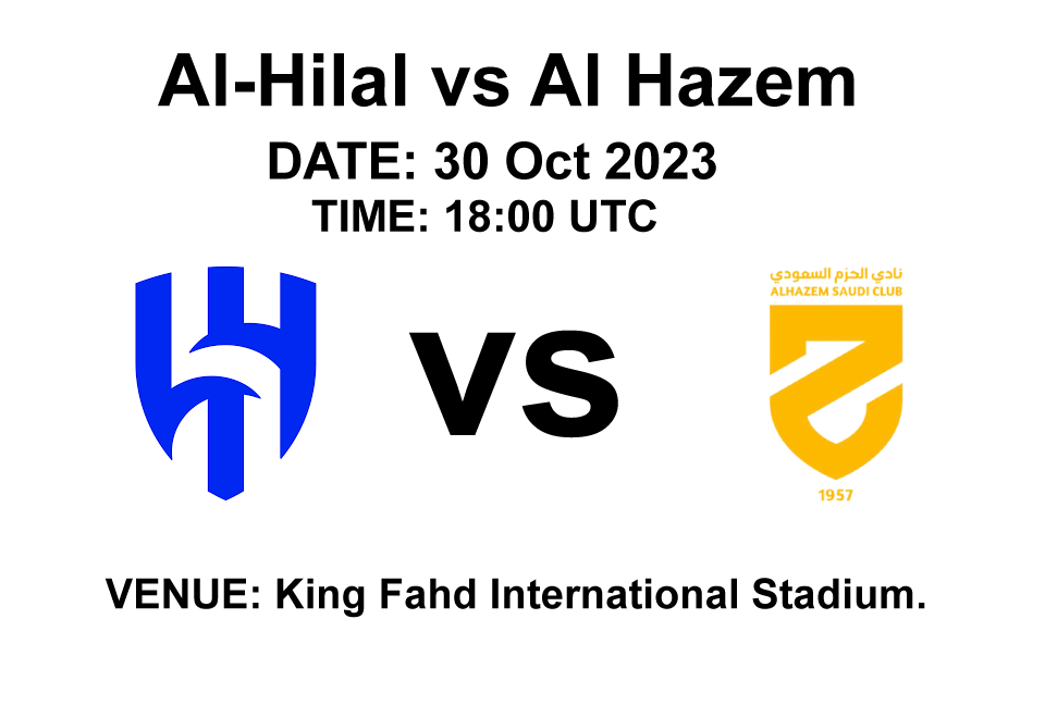 Al-Hilal vs Al Hazem