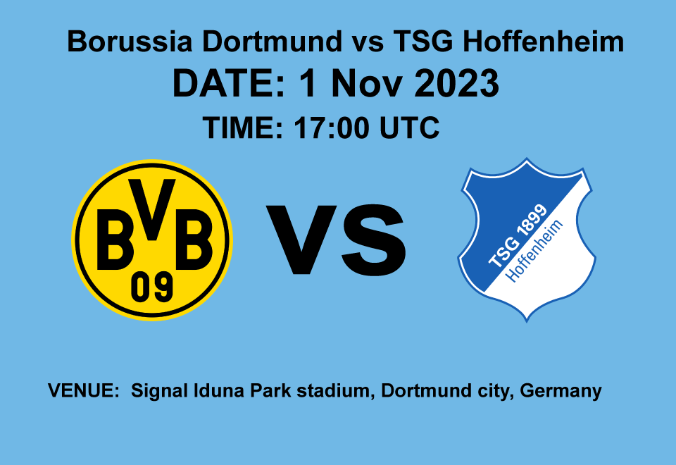 Borussia Dortmund vs TSG Hoffenheim