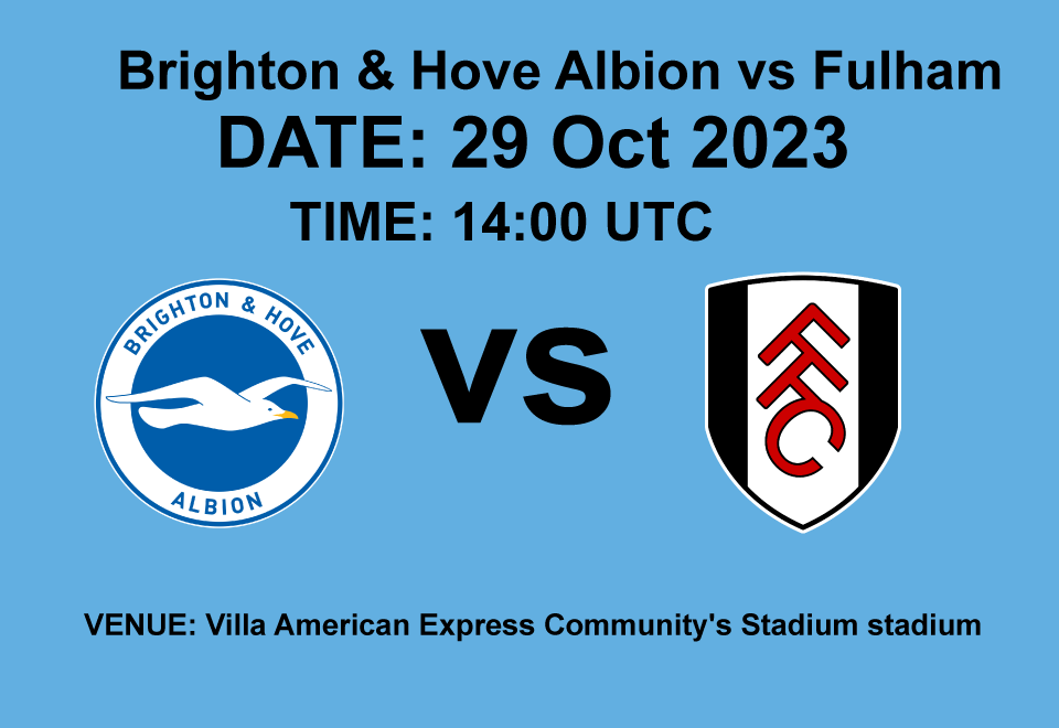 Brighton & Hove Albion vs Fulham