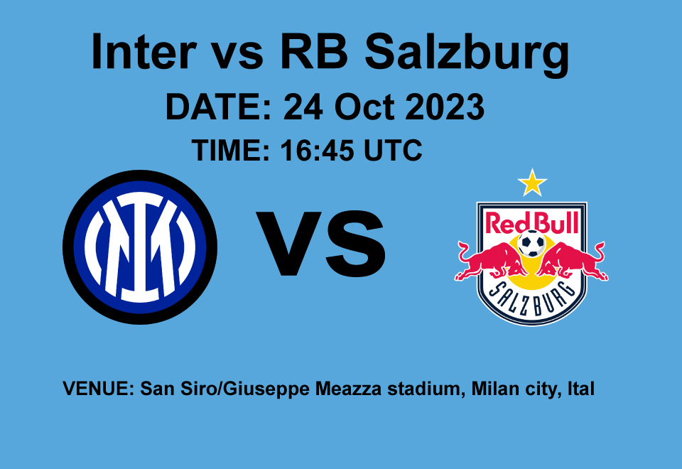 Inter vs RB Salzburg