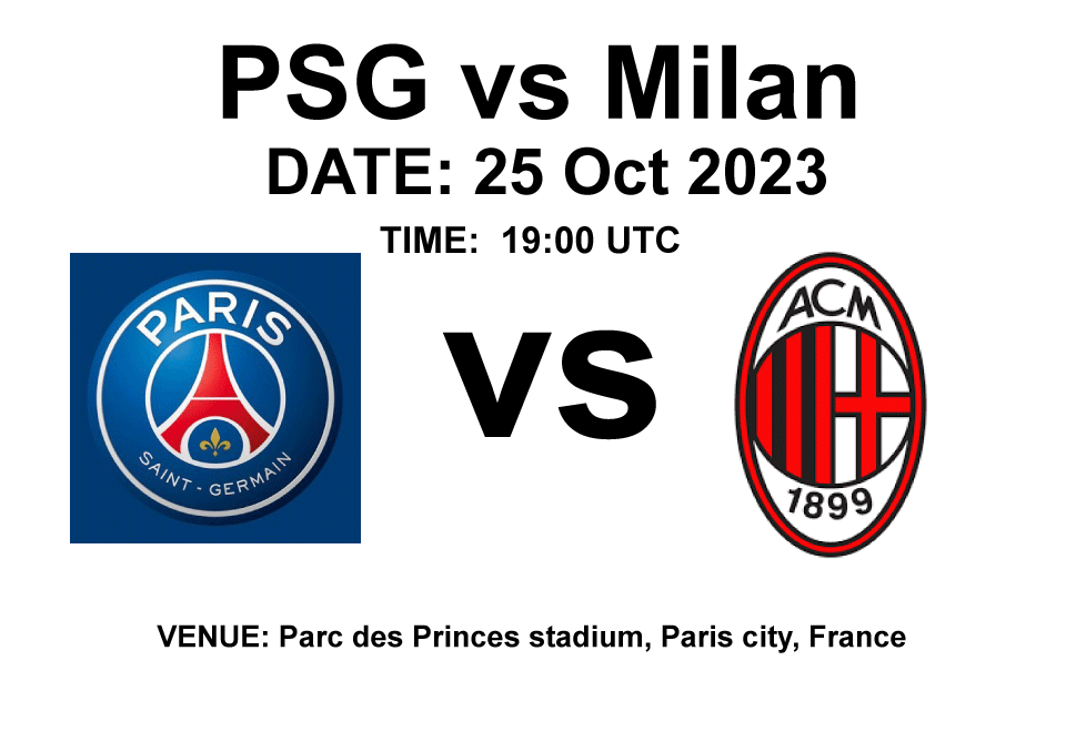 PSG vs Milan