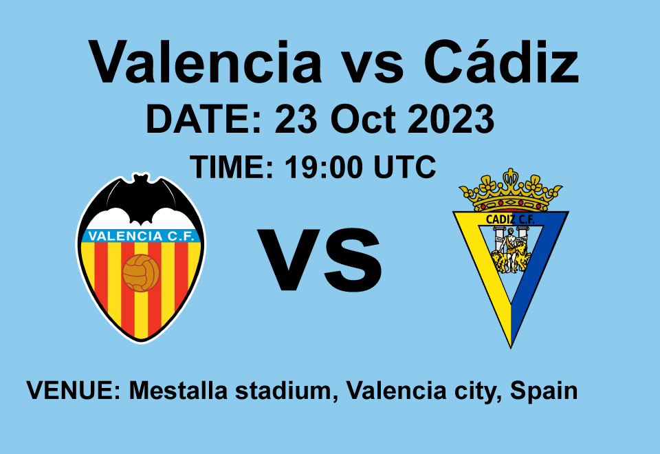 Valencia vs Cádiz