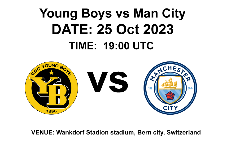Young Boys vs Man City