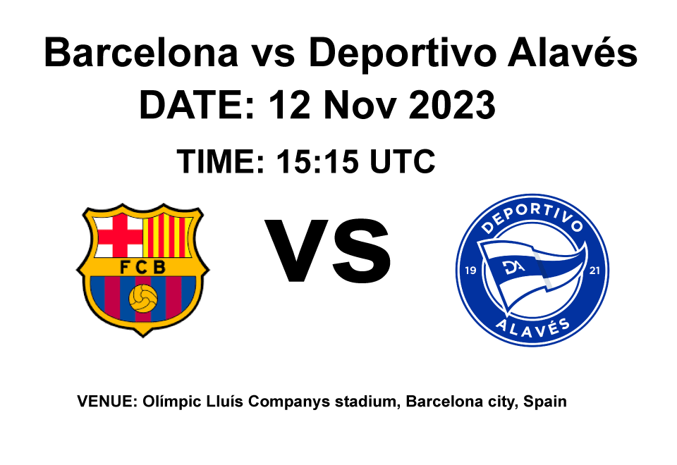 Barcelona vs Deportivo Alavés