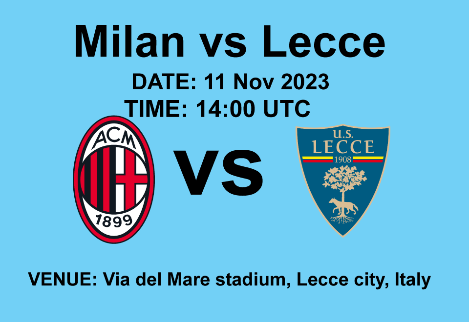 Milan vs Lecce