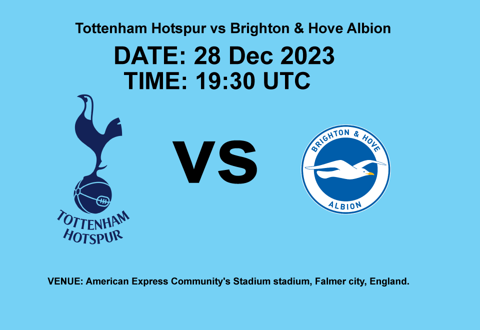 Tottenham Hotspur vs Brighton & Hove Albion
