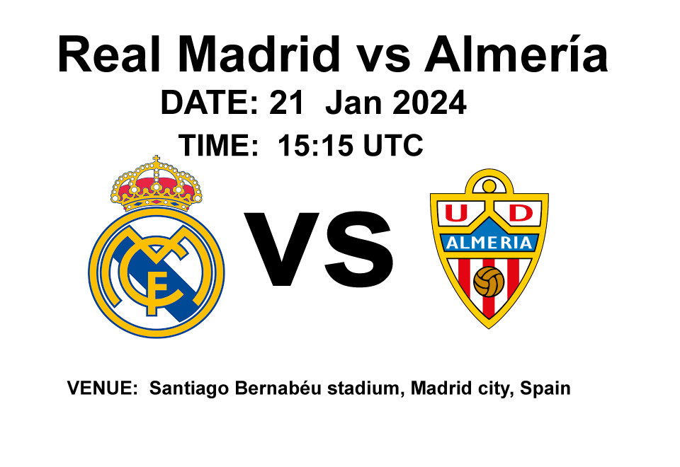 Real Madrid vs Almería
