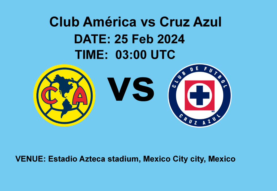 Club América vs Cruz Azul
