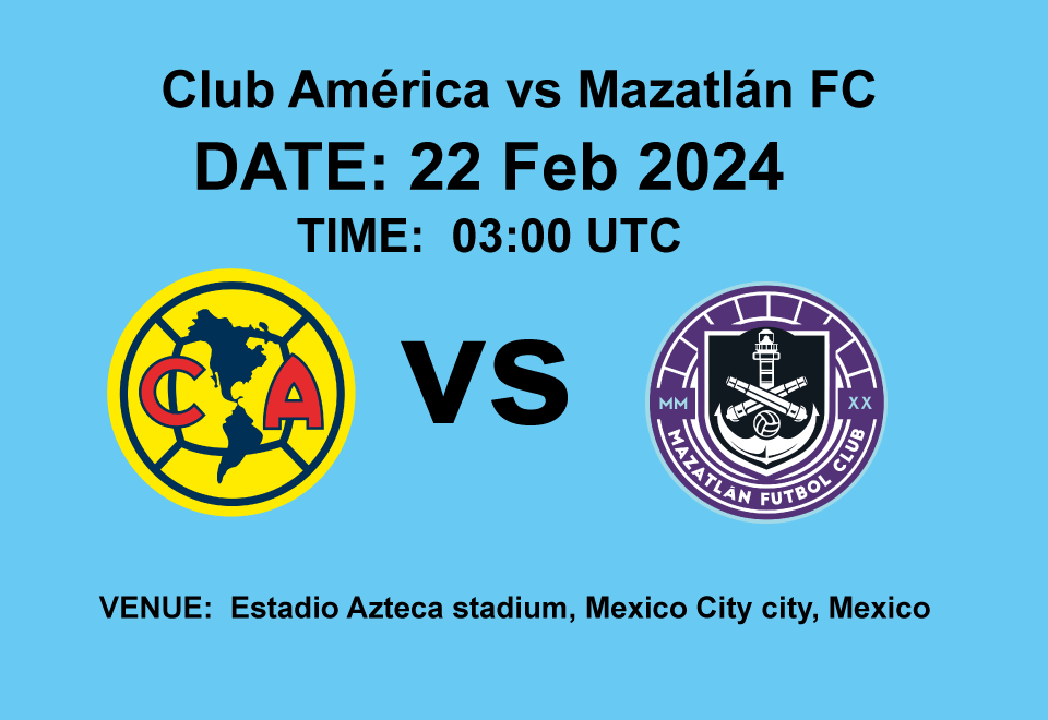 Club América vs Mazatlán FC