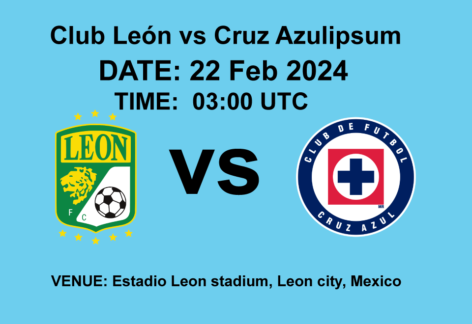 Club León vs Cruz Azul