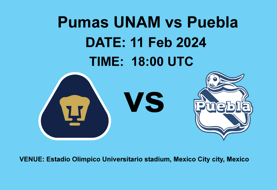 Pumas UNAM vs Puebla