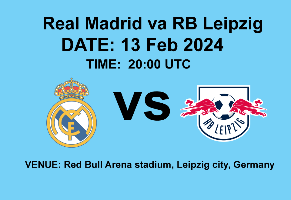 Real Madrid va RB Leipzig