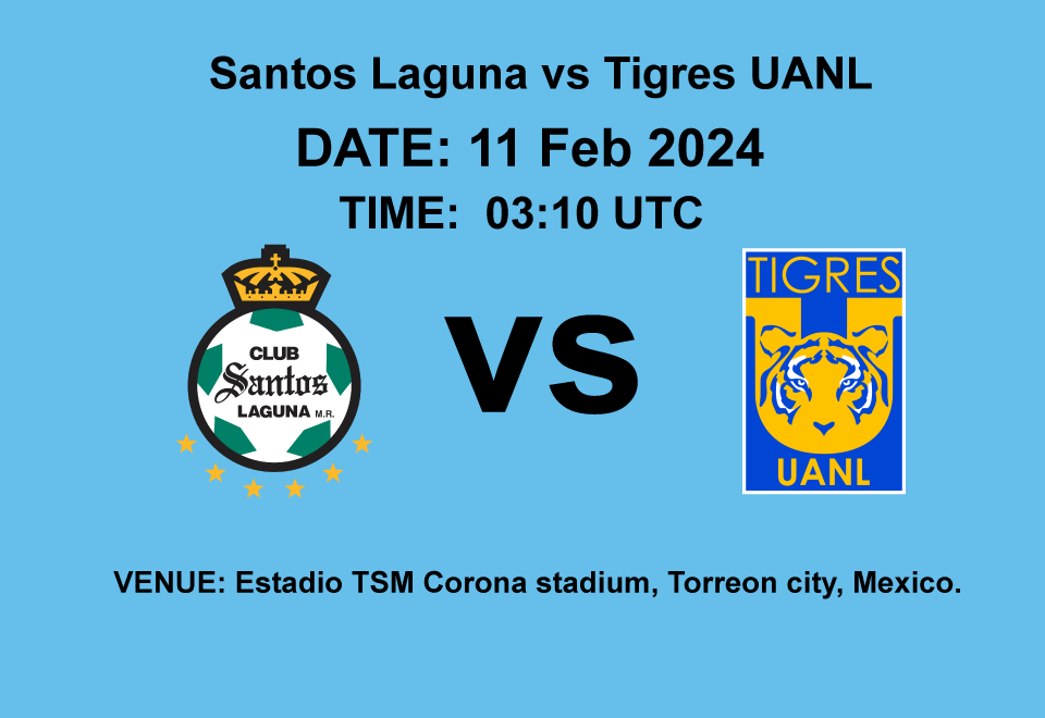 Santos Laguna vs Tigres UANL