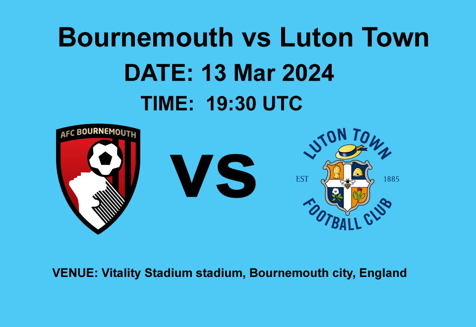 Bournemouth vs Luton Town