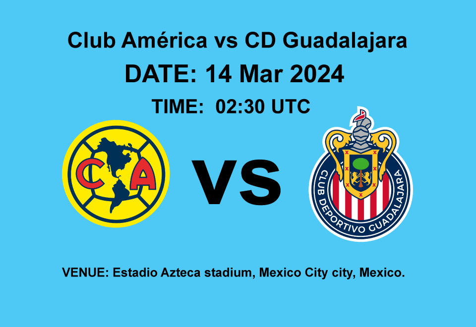 Club América vs CD Guadalajara