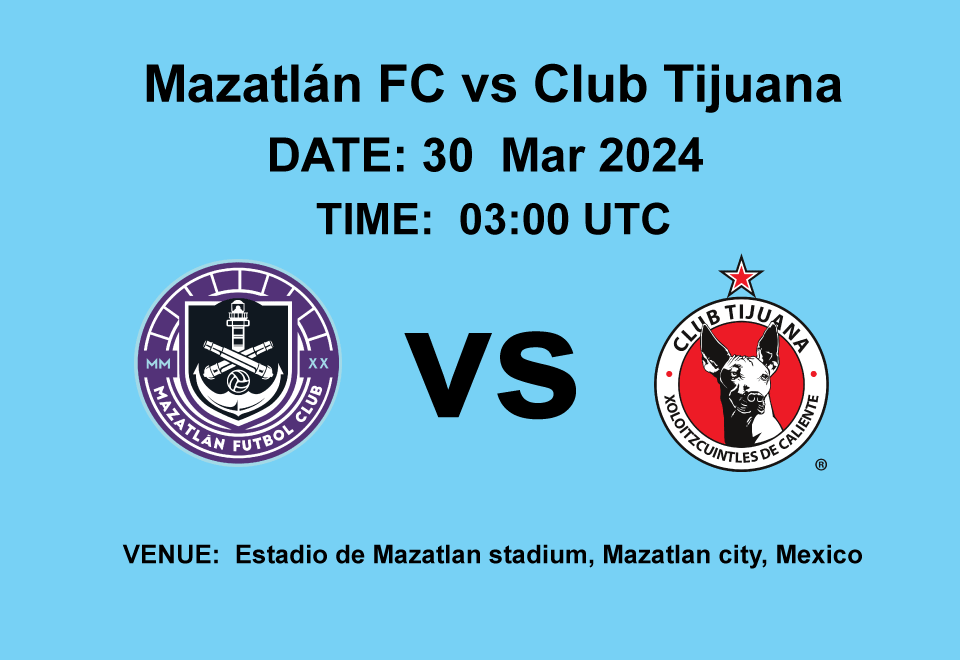 Mazatlán FC vs Club Tijuana