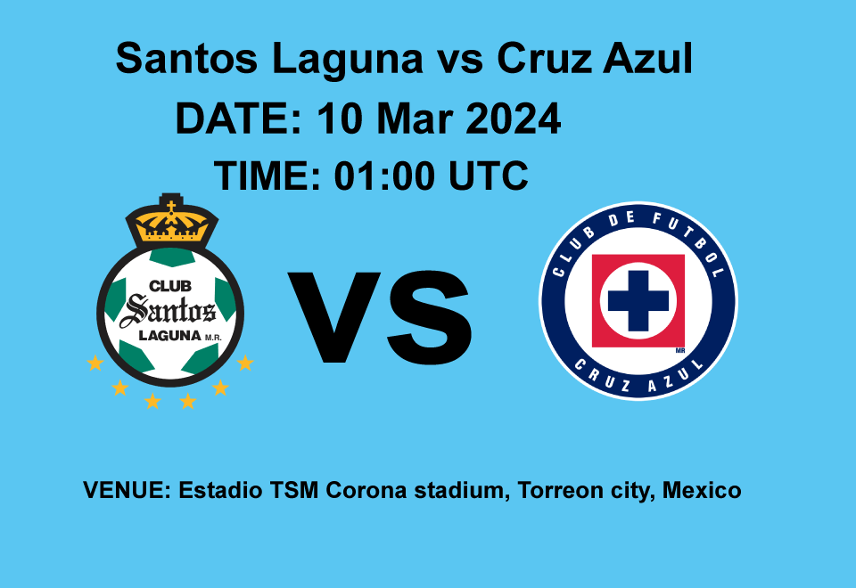 Santos Laguna vs Cruz Azul