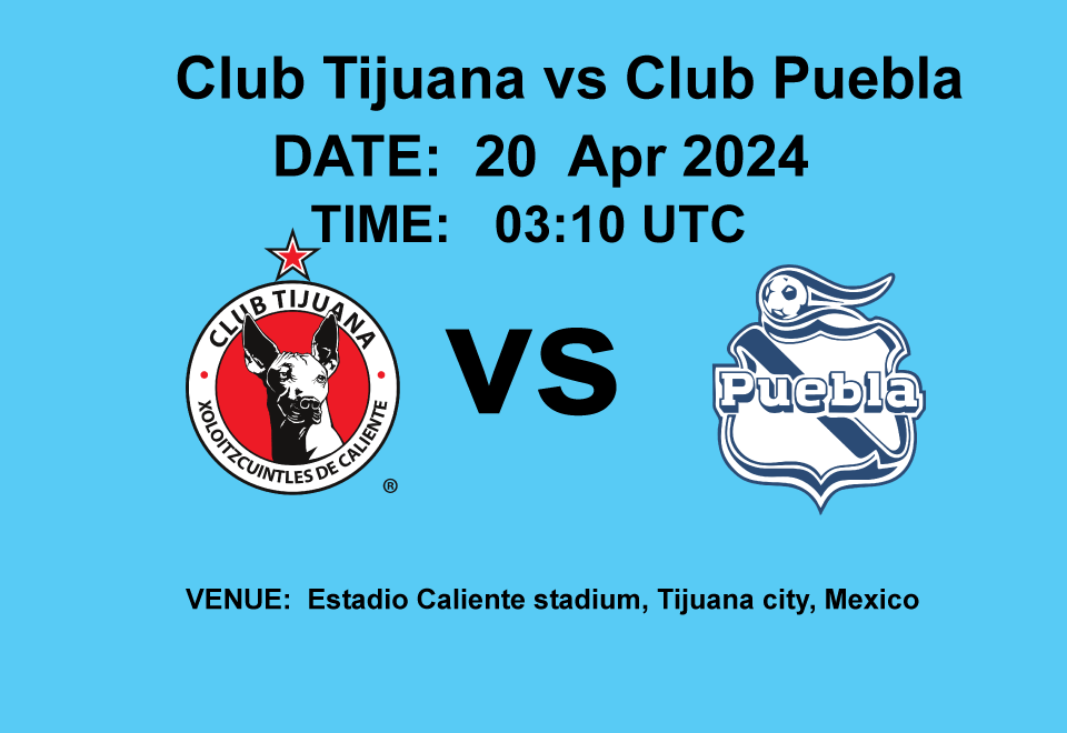 Club Tijuana vs Club Puebla