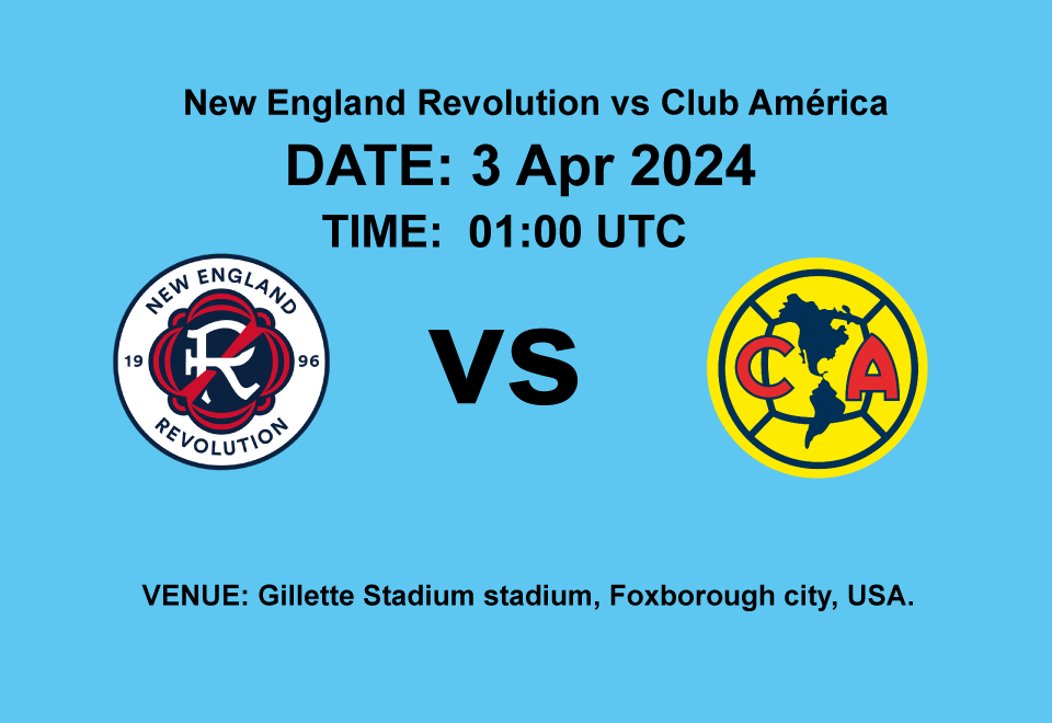 New England Revolution vs Club América
