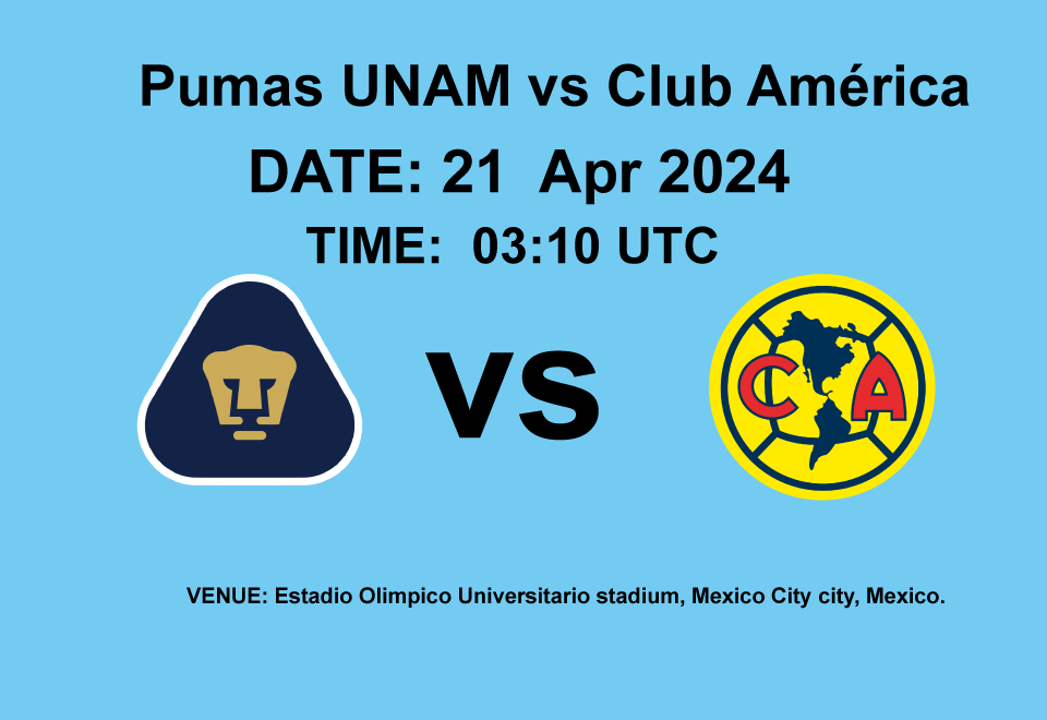 Pumas UNAM vs Club América