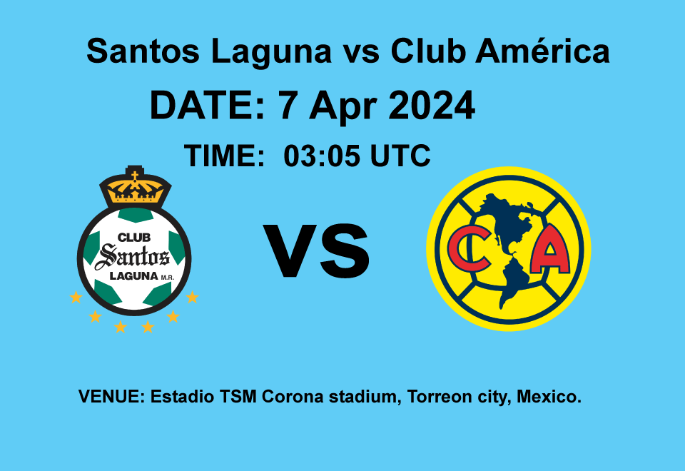 Santos Laguna vs Club América