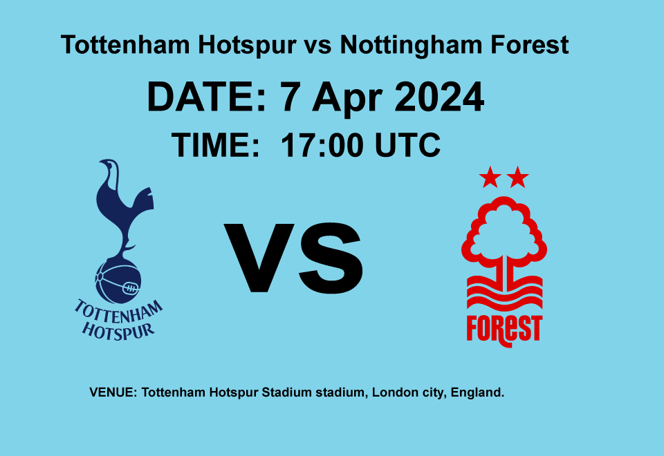 Tottenham Hotspur vs Nottingham Forest
