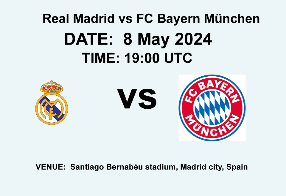 Real Madrid vs FC Bayern München